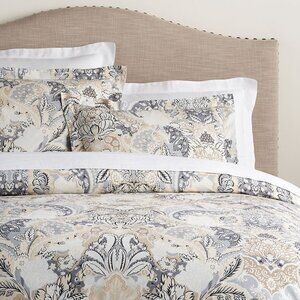 Pottery Barn Celeste Queen duvet and two shams